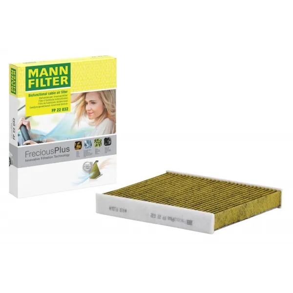 Toyota Corolla 1.6 2019- Anti bakteriyel Polen Filtresi - MANN