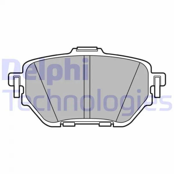 Toyota Corolla E21 (Benzin) Arka Fren Balatası - DELPHI