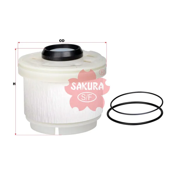 Toyota Hilux 2.5 D-4D 4x4 2010-2015 Yakıt Filtresi - SAKURA