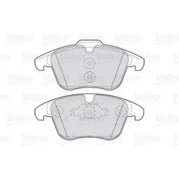 Ford Mondeo 1.6 TDCi 2011-2015 Ön Fren Balatası - VALEO