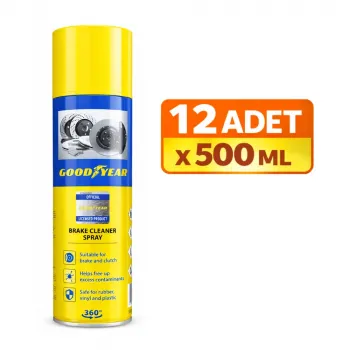 Fren Balata Temizleme Spreyi (12 Adet) - GOODYEAR