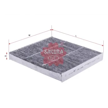 Honda Civic 1.6 2006-2016 Karbonlu Polen Filtresi - SAKURA