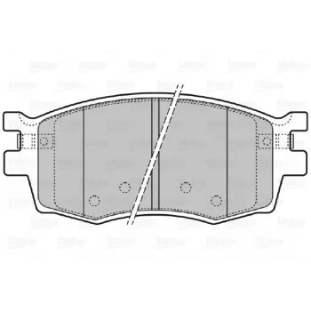 Hyundai Accent Era 1.5 CRDi 2005-2010 Ön Fren Balatası - VALEO