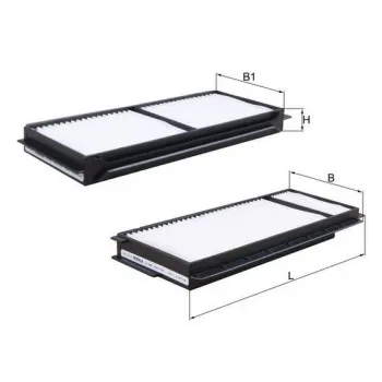 Mazda 3 1.6 2003-2008 Polen Filtresi - MAHLE