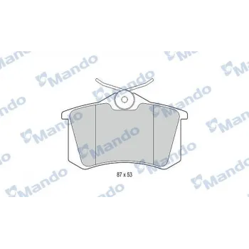 Opel Crossland (P17, P2QO) Arka Fren Balatası - MANDO