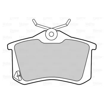 Opel Crossland (P17, P2QO) Arka Fren Balatası - VALEO