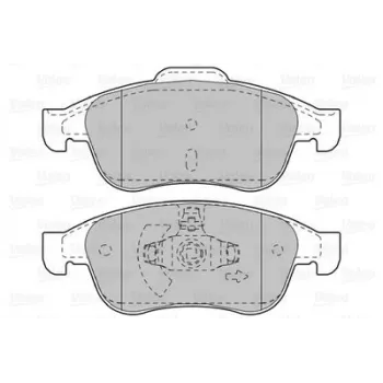 Renault Clio 5 1.0 Tce 2020- Ön Fren Balatası 280MM - VALEO
