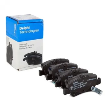 Toyota Corolla 1.6 2013-2018 Arka Fren Balatası - DELPHI