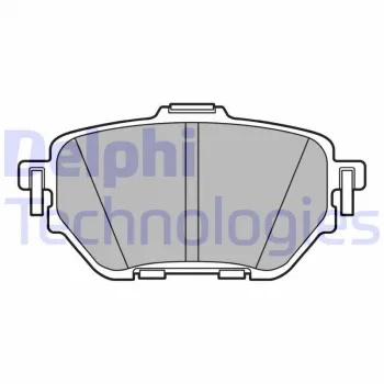 Toyota Corolla E21 (Benzin) Arka Fren Balatası - DELPHI