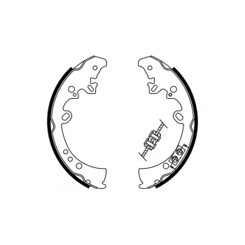 Toyota Hilux 2.5 D-4D 4x4 2010-2015 Arka Pabuç Balata - BOSCH