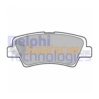 Hyundai i20 II, III Arka Fren Balatası - DELPHI