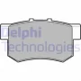 Honda Civic 1.6 2006-2016 Arka Fren Balatası - DELPHI