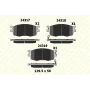 Hyundai Accent Era 1.5 CRDi 2005-2010 Ön Fren Balatası - KALE