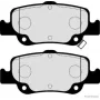 Toyota Auris 1.33-1.6-1.4 D4D 2007-2018 Arka Fren Balatası - HERTH BUSS