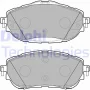 Toyota Auris 1.33 - 1.6 - 1.4 D4D 2013 - 2018 Ön Fren Balatası - DELPHI