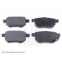 Toyota Corolla 1.33 2007-2012 Arka Fren Balatası - BLUE PRINT