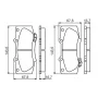 Toyota Hilux 2.5 D-4D 4x4 2012-2015 Ön Fren Balatası - BOSCH