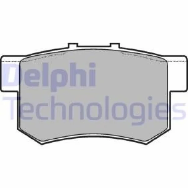 Honda Civic 1.6 2006-2016 Arka Fren Balatası - DELPHI