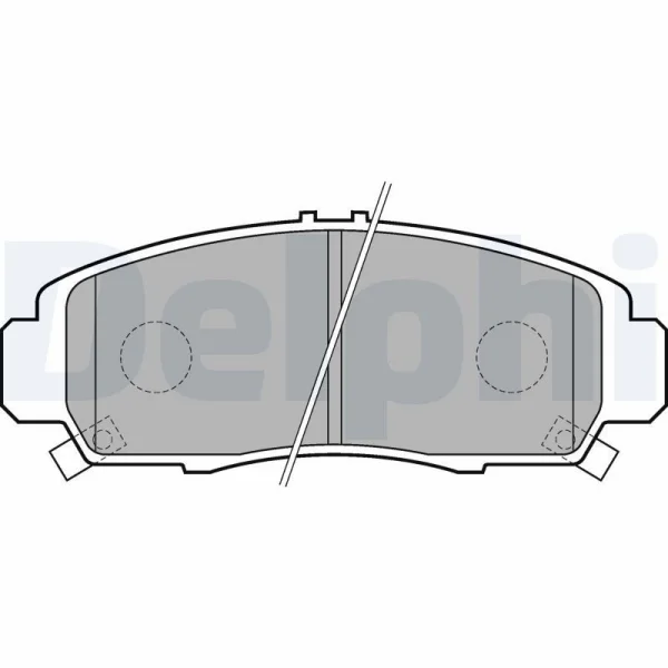 Honda Civic 1.6 2006-2016 Ön Fren Balatası - DELPHI