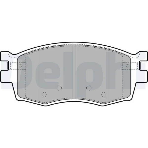 Hyundai Accent Era 1.5 CRDi 2005-2010 Ön Fren Balatası - DELPHI