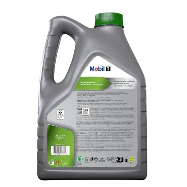 Mobil 1 ESP Formula P 5W30 Motor Yağı 5 L ÜT:2026