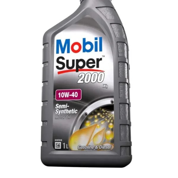 Mobil Super 2000 X1 10W40 Motor Yağı 1 L ÜT:2026