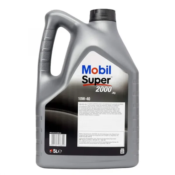 Mobil Super 2000 X1 10W40 Motor Yağı 4 L ÜT:2026