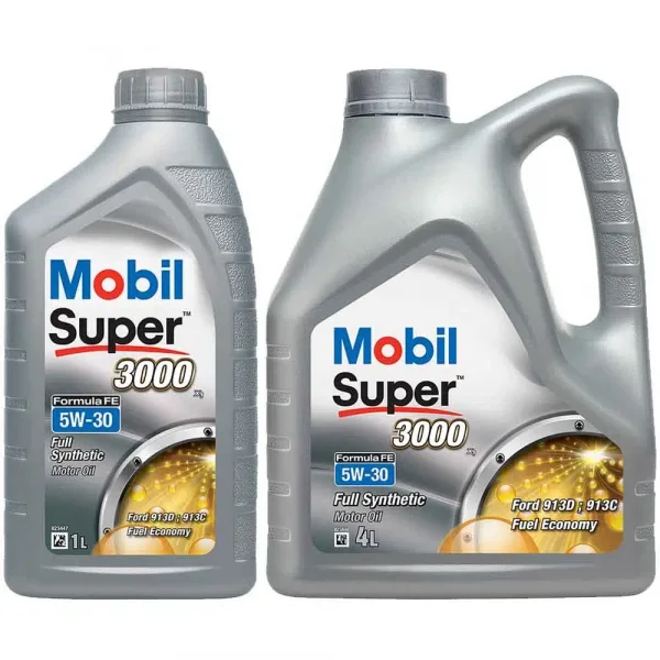 Mobil Super 3000 X1 Formula FE 5W30 Motor Yağı 4 L + 1 L ÜT:2026