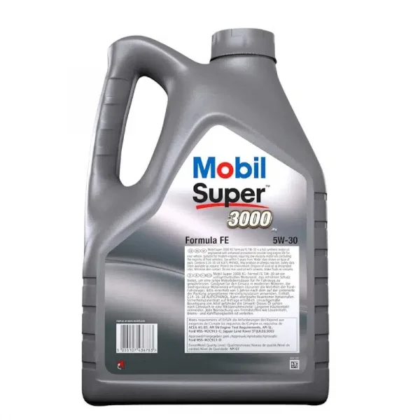 Mobil Super 3000 X1 Formula FE 5W30 Motor Yağı 4 L ÜT:2026