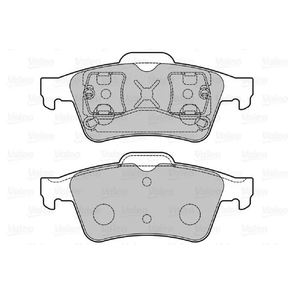 Nissan Primera 1.6 2002-2008 Arka Fren Balatası - VALEO