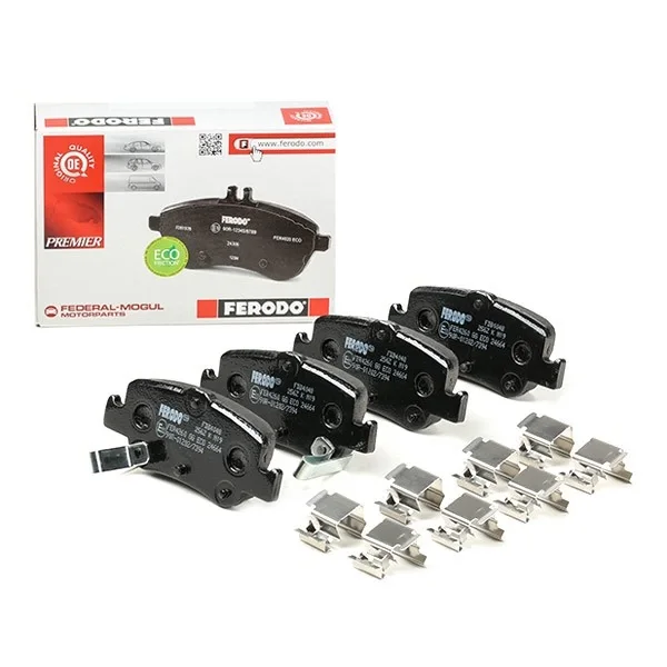 Toyota Auris 1.33-1.6-1.4 D4D 2007-2018 Arka Fren Balatası - FERODO