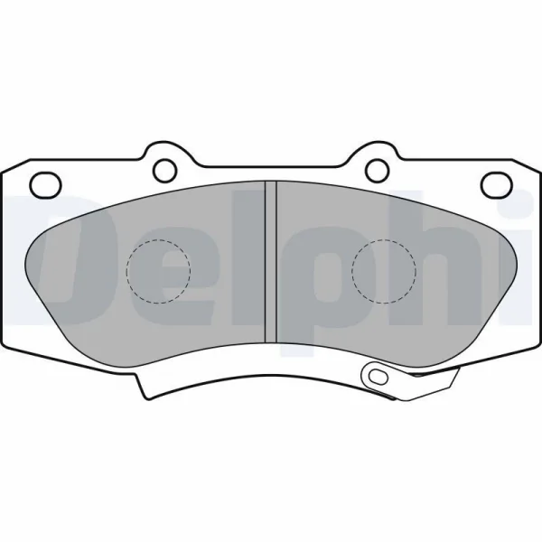 Toyota Hilux 2.5 D-4D 4x4 2012-2015 Ön Fren Balatası - DELPHI