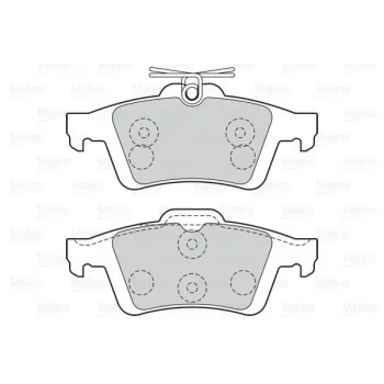 Ford Focus 3 1.6 TDCi 2011-2020 Arka Fren Balatası - VALEO