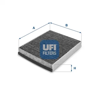 Ford Focus 3 1.6 TDCi 2011-2020 Karbonlu Polen Filtresi - UFI