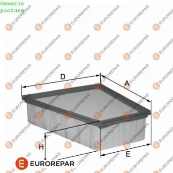 Ford Mondeo 1.6 TDCi 2011-2015 Hava Filtresi - EUROREPAR