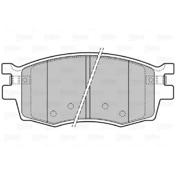 Hyundai Accent Era 1.5 CRDi 2005-2010 Ön Fren Balatası - VALEO