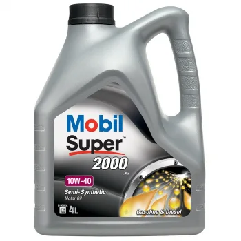 Mobil Super 2000 X1 10W40 Motor Yağı 4 L ÜT:2026