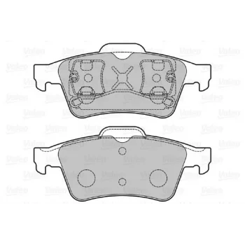 Nissan Primera 1.6 2002-2008 Arka Fren Balatası - VALEO