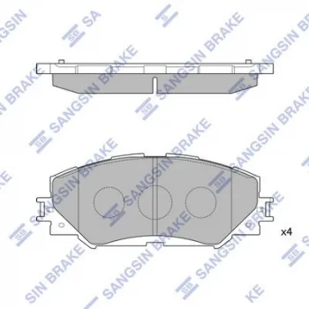 Toyota Corolla 1.33 2007-2012 Ön Fren Balatası - HI-Q
