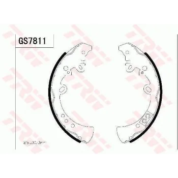 Toyota Hilux 2.5 D-4D 4x4 2010-2015 Arka Pabuç Balata - TRW