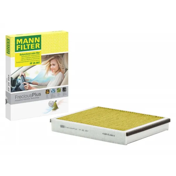 Ford Focus 3 1.6 TDCi 2011-2020 Anti Bakteriyel Polen Filtresi - MANN