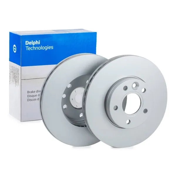 Ford Focus 3 1.6 TDCi 2011-2020 Ön Fren Diski 278MM - DELPHI (TAKIM)