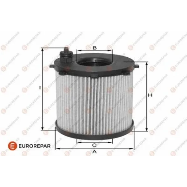 Ford Focus 3 1.6 TDCi 2011-2020 Yağ Filtresi - EUROREPAR