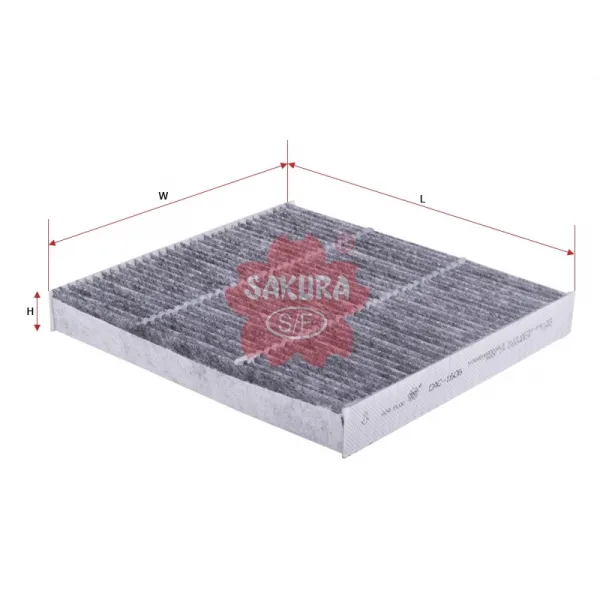 Honda Civic 1.6 2006-2016 Karbonlu Polen Filtresi - SAKURA