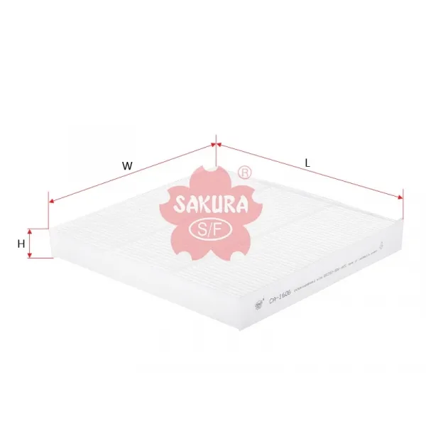 Honda Civic 1.6 2006-2016 Polen Filtresi - SAKURA