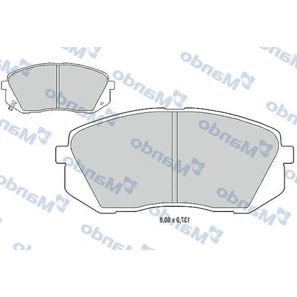 Kia Sportage 1.6 Benzin 2011-2015 Ön Fren Balatası - MANDO