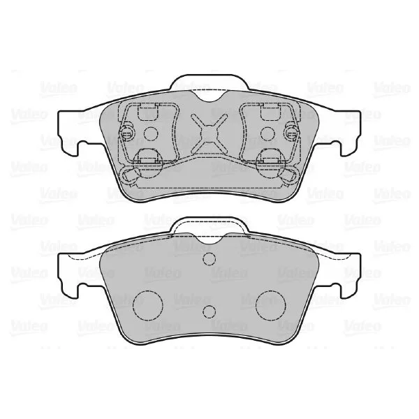 Nissan Primera 1.6 2002-2008 Arka Fren Balatası - VALEO