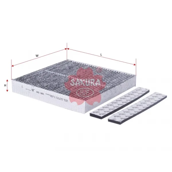 Nissan Primera 1.6 2002-2008 Karbonlu Polen Filtresi - SAKURA