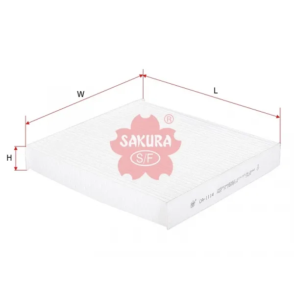 Toyota Corolla 1.33 2008-2018 Polen Filtresi - SAKURA