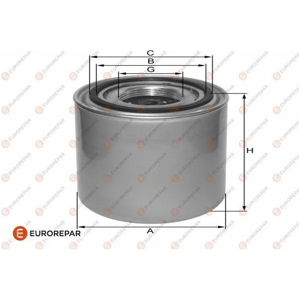 Toyota Corolla 1.6 2013-2018 Yağ Filtresi - EUROREPAR